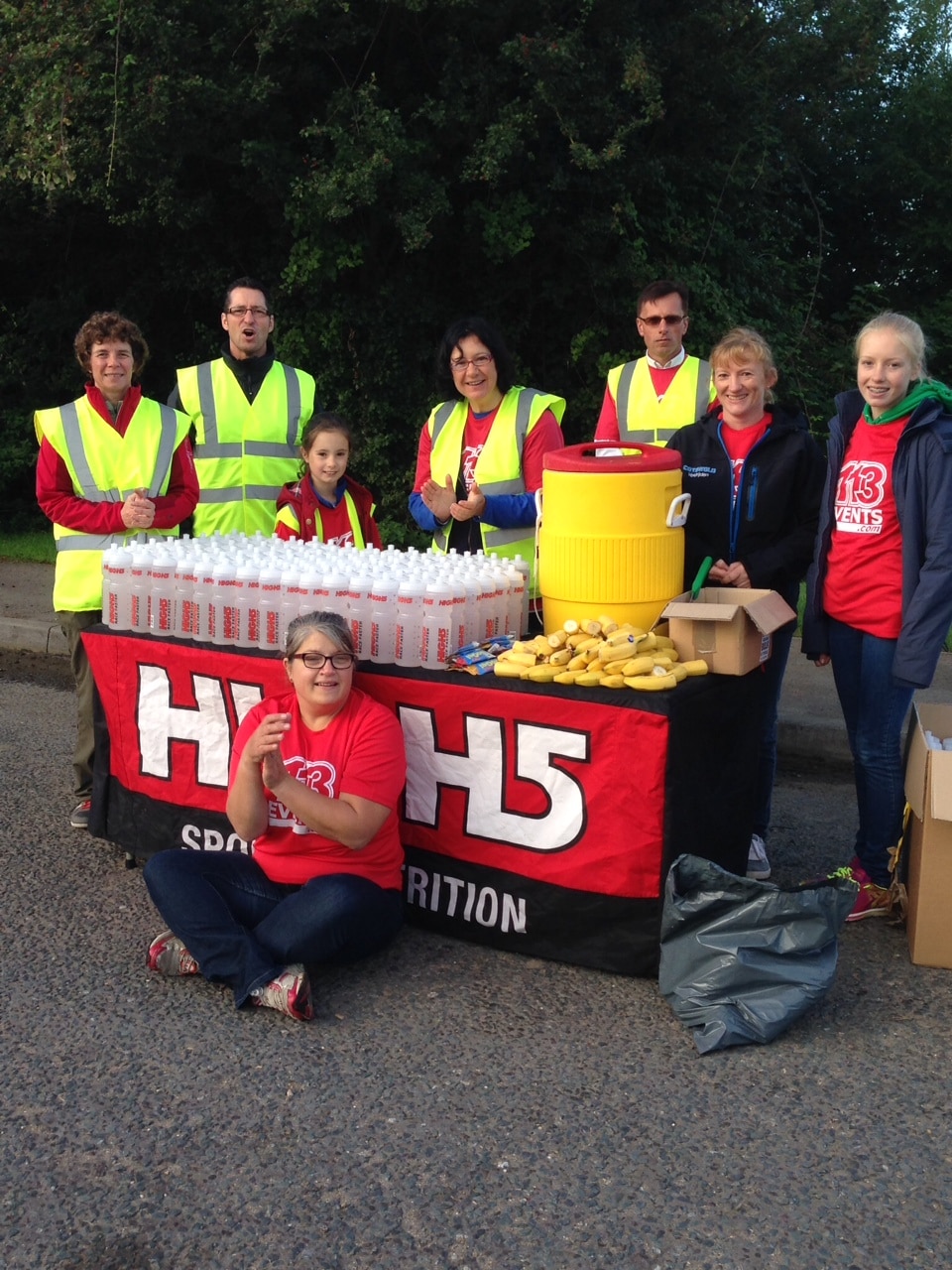 113 Events Aid Station Team